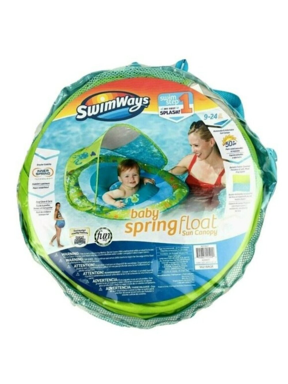 SwimWays Baby Spring Float Sun Canopy Ages 9-24M